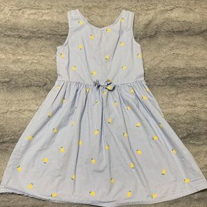 Girls lemon dress.